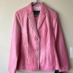 Vintage Lambskin Pink Blazer